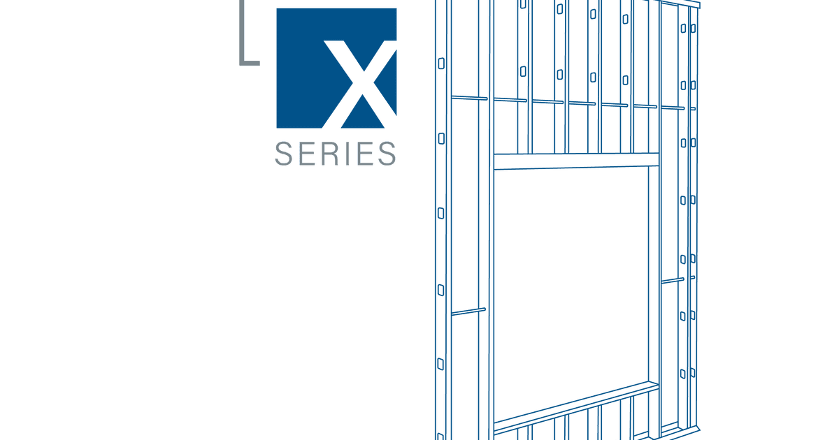 Digital Building Components XSeries Panelized Exterior Wall…