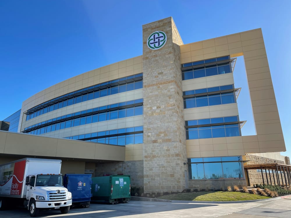 Street view close-up of THR's Alliance Vertical Expansion