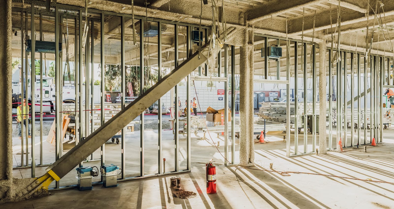 DBC prefabricated interior panel system at Canyon Ridge Hospital