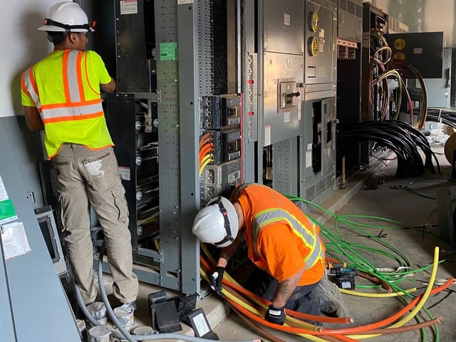 Example of service work being done at Cepheid Lodi