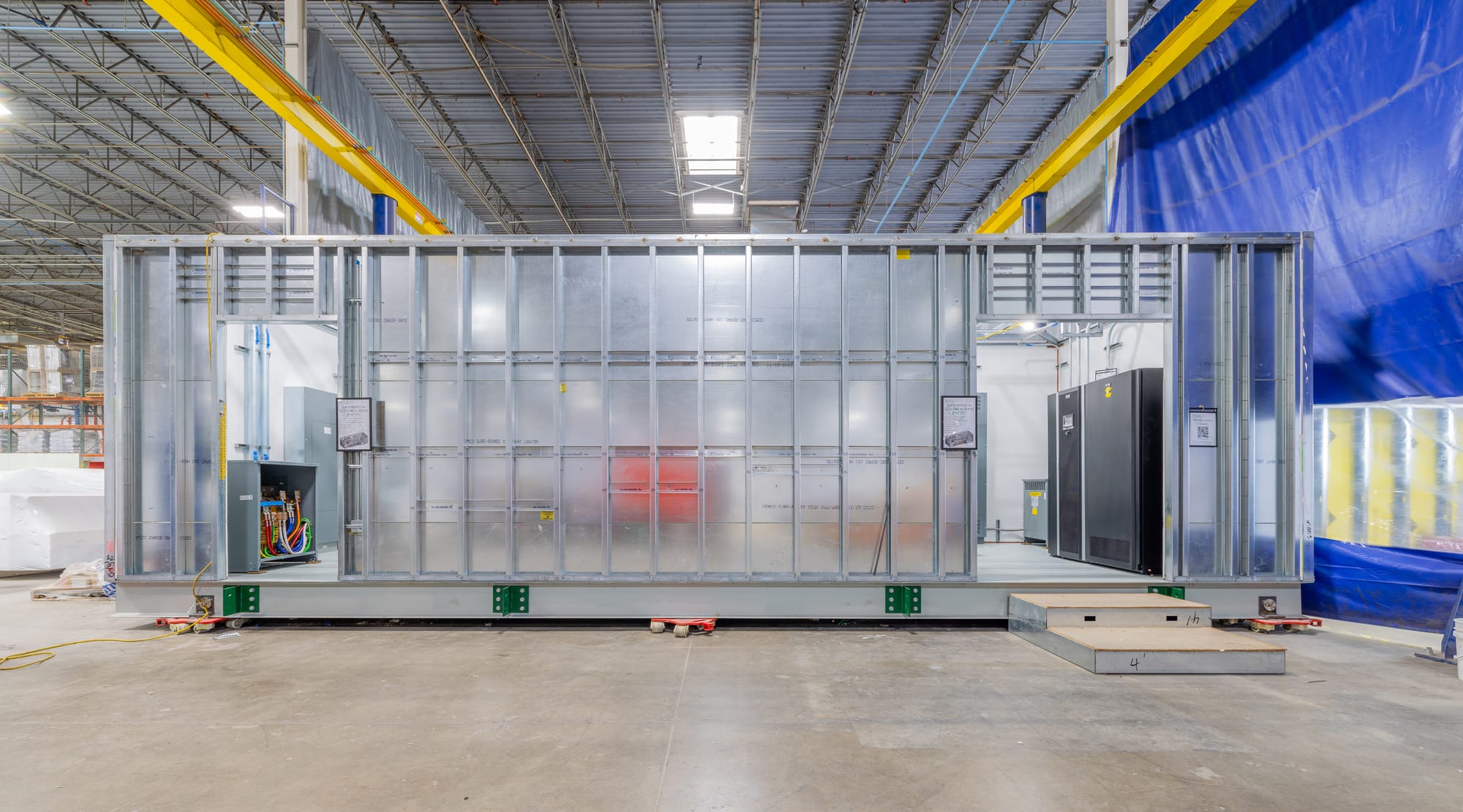 Prefab Electrical Racks EIG Electrical Systems | Prefabrication