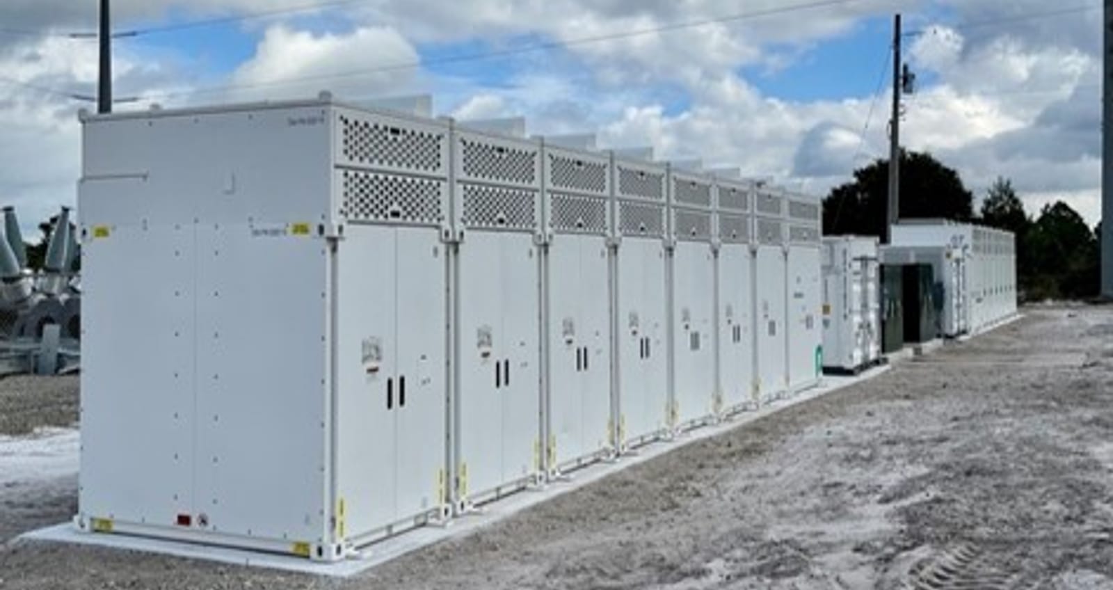 Line of Battery Energy Storage Systems