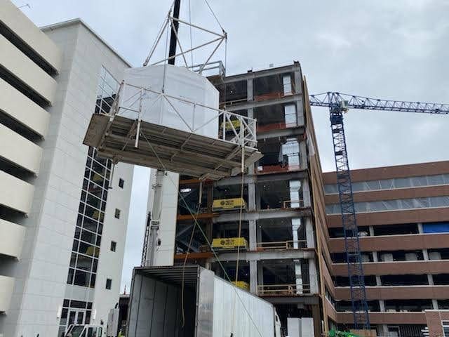 Atrium Health Pineville Jobsite Photo Pod Delivery